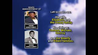 Hughes Donald Alberty ~ Medium Obituary #2
