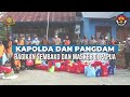 Kapolda dan Pangdam Bagikan Sembako Dan Masker Di Papua  #BaksosBersamaTNIPolri