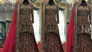 karwachauth heavy dress idea