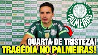 TRISTEZA NESSA QUARTA FEIRA SAIU A BOMBA SEM ACREDITAR ÚLTIMAS NOTÍCIAS DO PALMEIRAS