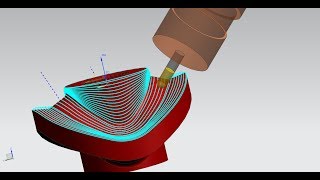 NX12 5 AXIS kam işleme