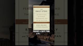 The Daily Stoic by Ryan Holiday - Best Stoic Books #3 #stoicism