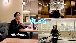 My 1 week stay at a fancy new co-living space in Seoul but there’s nobody apart from me 🥹 Korea vlog