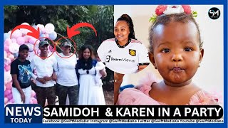Samidoh Attends Karen Nyamu's Daughter's Birthday