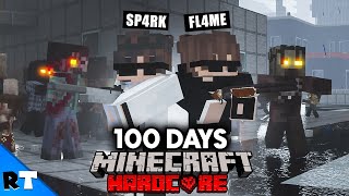 We Survived 100 Days in a Zombie Apocalypse in Minecraft Hardcore!
