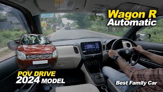 2024 WAGON R AUTOMATIC | WAGON R 2024 NEW MODEL | WAGON R VXI AUTOMATIC POV DRIVE | POV DRIVE |