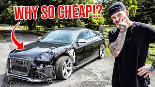 I BOUGHT MY GIRLFRIEND THE CHEAPEST AUDI RS5 IN THE UK