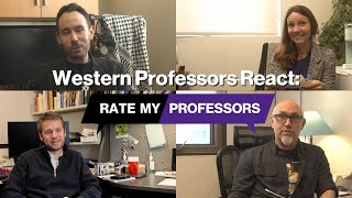 Western Profs Read Their Rate My Professors Reviews