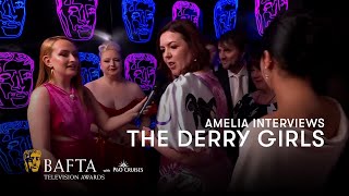 Amelia Dimoldenberg joins the cast of Derry Girls for one night only | BAFTA TV Awards 2023