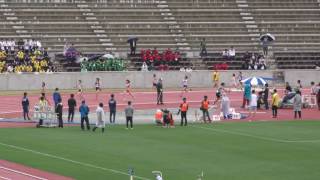 20170518群馬県高校総体陸上女子400m予選1組