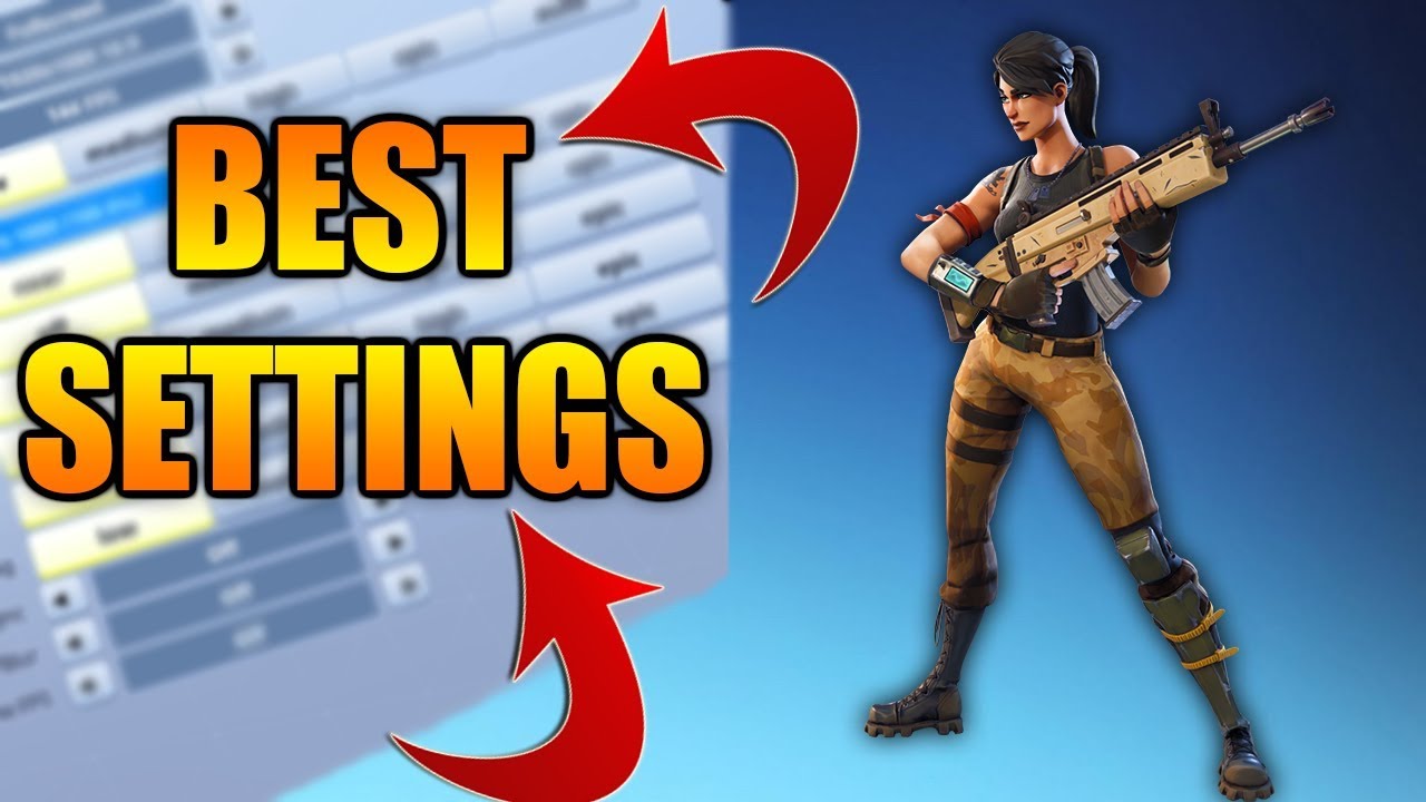 BEST FORTNITE SETTINGS | 100+ FPS BOOST ON PC - YouTube