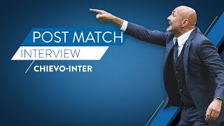 CHIEVOVERONA-INTER | Luciano Spalletti's interview | Post match reactions