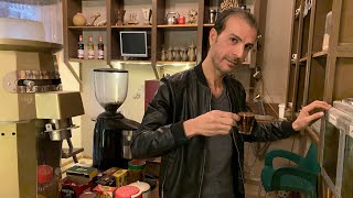 طريقة عمل أحلي فنجان قهوة تركي بوش وباحترافية والطعم ولا غلطة ☕️👌😋😊 ( لمحبي القهوة )