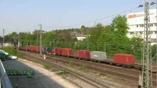 Bunter Verkehr in Stuttgart- auf der Gäubahn Mai 2011