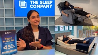 The Sleep Company Experience Store Visit #thesleepcompany