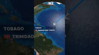 Distance between Moscow and Tobago #moscowregion #ukrainerussiaborder #aviation #army #military #map