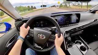 2022 Toyota Mirai Hydrogen Fuel Cell Vehicle - POV First Impressions