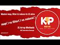 Master JS Array Methods map, filter & reduce in 15 mins