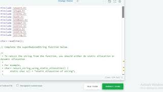 Super Reduced String | hackerrank solution