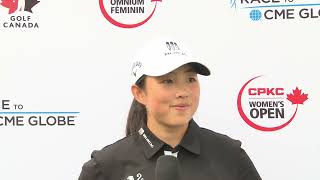 Ruoning Yin · Round 4 · Interview · 2023 CPKC Women's Open · LPGA