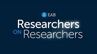 EAB Researchers on Researchers with David Attis and Colin Koproske | Provost Challenges in 2026