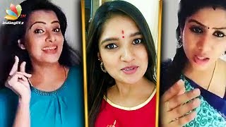 Serial Actress Atrocities Behind the Camera | Funny Videos | Vani Bhojan, Alya Manasa