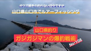 108•山口県山口市でルアーフィッシングでボウズ回避なるか