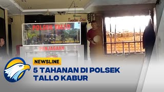 5 Tahanan Polsek Tallo Kabur Usai Jebol Tralis