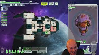 FTL Hard mode, NO pause, Random Ship Streaks! Mantis C, 7th run