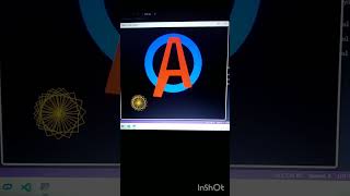 Avenger Logo on create python turtle