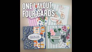 One Layout, Endless Card Ideas! | FREE Monthly Card Class Replay