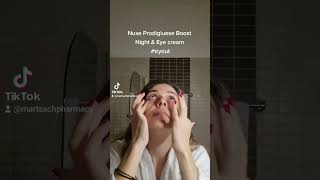 Nuxe Prodigiuese Boost Eye \u0026 Night cream #tryout #nuxe