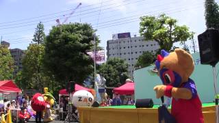 20140517 調布観光フェスティバル　ゆるキャラ調布五種競技 ・馬術的な何か