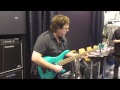 Stu Hamm demonstration at NAMM SHOW 2012