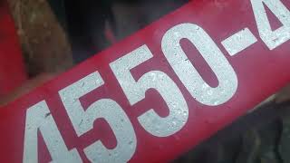 Run out of gas on Mahindra 4550. How get it started. #mahindra #tractor