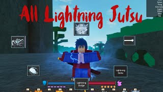 All Lightning Jutsu Showcase ( Bloodlines)