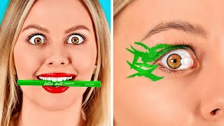 GENIALES MANERAS DE REUTILIZAR MAQUILLAJE || Formas divertidas de arreglar el maquillaje por 123 GO!