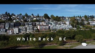 White Rock BC - Example (Black Cinema Border) | Matte Dreams