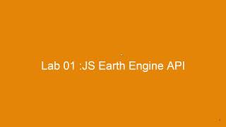 เรียนรู้การใช้งาน Google Earth Engine Lab01 : เริ่มต้นใช้งาน Earth Engine API