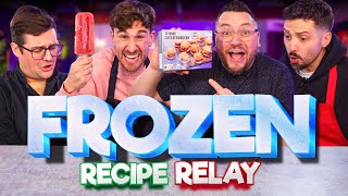 FROZEN INGREDIENTS ONLY Recipe Relay Challenge | Pass It On S3 E13