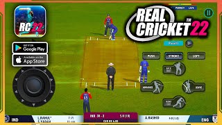 Real Cricket 22 Gameplay Walkthrough (Android, iOS) - Part 1