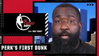 Kendrick Perkins recalls his first time dunking 👀 | NBA Today