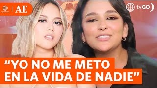 Daniela Darcourt spoke out against the Amy Gutiérrez controversy | América Espectáculos (TODAY)