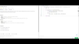 Meta Interview Question - Merge Intervals- Leetcode 56- Python