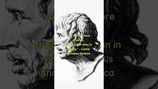 The Philosophy of Stoicism: Exploring Seneca's Most Profound Quotes #history #historyshorts #shorts