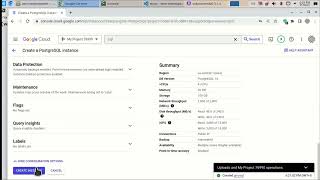 mysql , postgresql and sql server instances on Google Cloud
