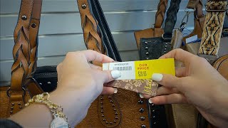 ASMR | NO TALKING purse rummaging/shopping, leather and fabric sounds