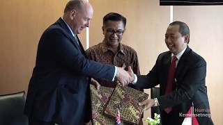 Kemensetneg Menandatangani Partnership Arrangement New Zealand Scholarship