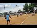 erode state volleyball championship quarter finals. salem st marrys vs coimbatore abc