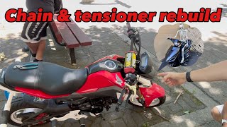 2018 Honda Grom Cam Chain Tensioner Remove & Install